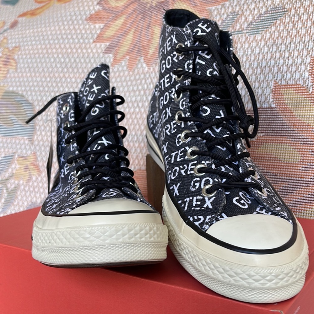 Converse Men’s 162347C
CHUCK 70 HI
BLACK/WHITE/BROWN Sneakers - Picture 7 of 16
